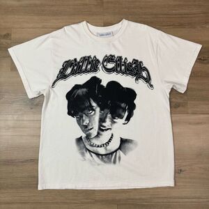 Billie Eilish Size M Split Face Graphic Tee Black White Band Merch Streetwear